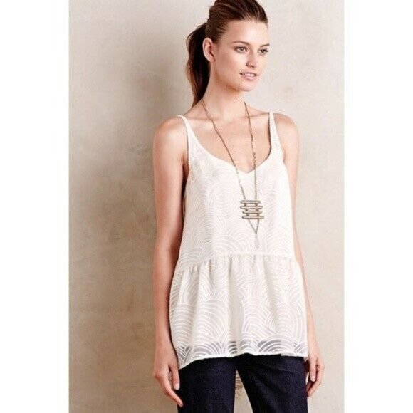 Anthropologie Tops - HD in Paris Anthropologie Laleh Cami Tank Cream